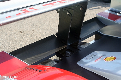 Audi R10 Spa wing, Petit Le Mans 2008