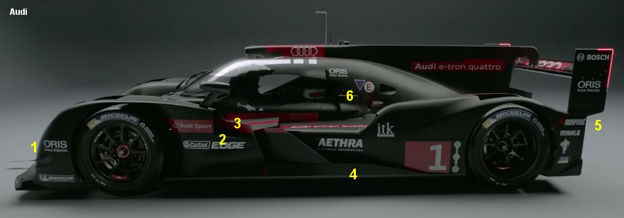 Audi R18 e-tron quattro, 2014