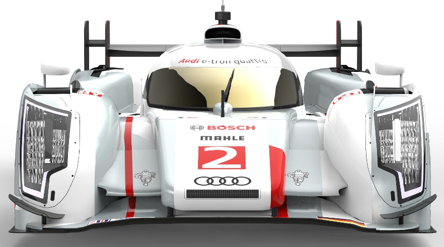Audi R18 e-tron quattro renders, 2013