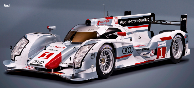 2012 Audi R18 e-tron quattro