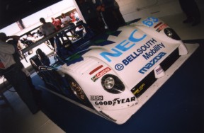 Kudzu DL4 going through pre-race tech inspection, Copyright Mike Fuller, 1998