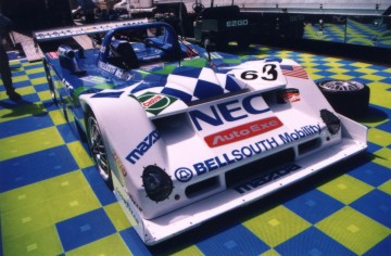 Mazda Kudzu DLY, Petit Le Mans 1998, Copyright Mike Fuller 1998