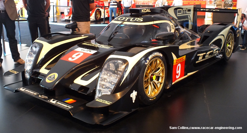 Lotus T129 LMP1, Le Mans display 2014