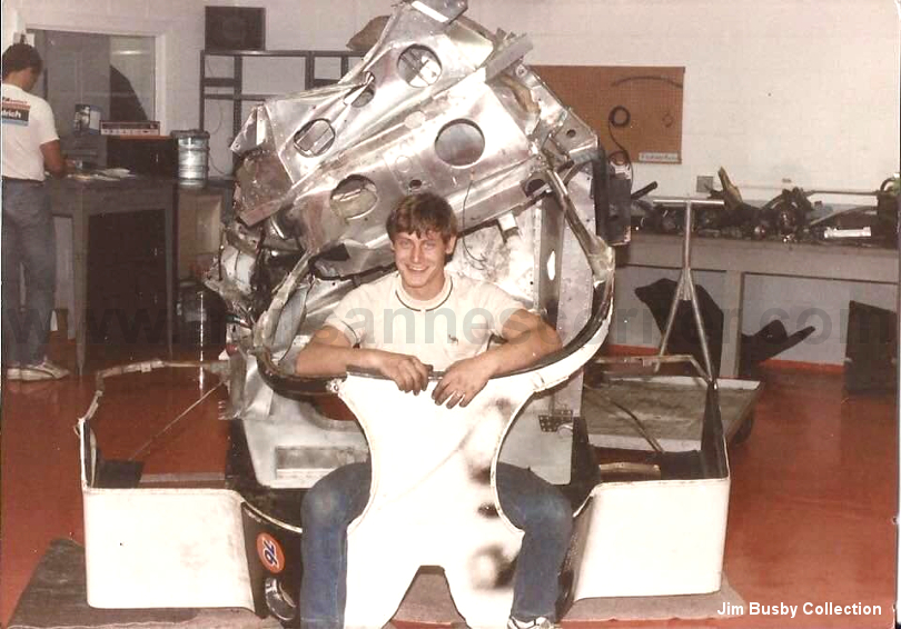 Porsche 962-105, post-Daytona 24 1986