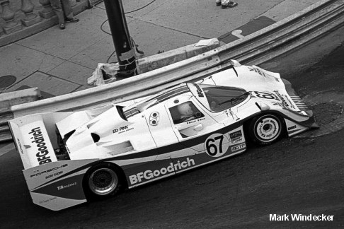  GTP race though photographed here at the Columbus Ohio IMSA GTP race 