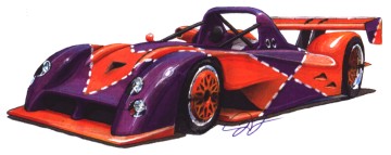 Mazda-Kudzu DLM4 concept sketch, courtesy of Dave Lynn