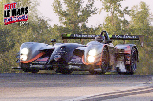 Flying Panoz Spyder at Road